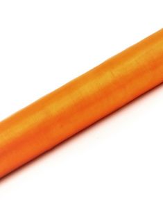 ORANGE Gennemsigtig Organzaløber 36 cm x 9 meter