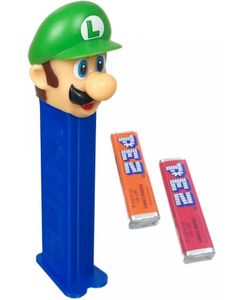 Luigi Pez-Holder med 2 stk Pez Pakker