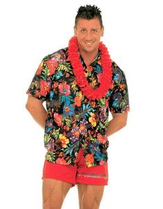 Hawaii Skjorte - Sort