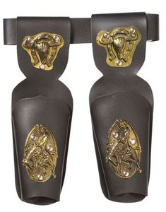 Cowboy Dobbel Pistolhylstre - Sort