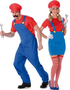 Parkostume - Super Mario Inspireret