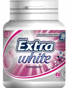 Extra White Bubblemint Tyggegummi Boks 64g