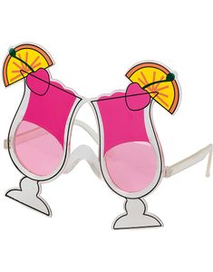 Kostumebriller med Drikkeglas