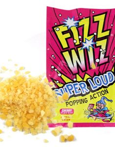 1 stk Fizz Wiz Popping Candy med Kirsebær Smag 7 gram