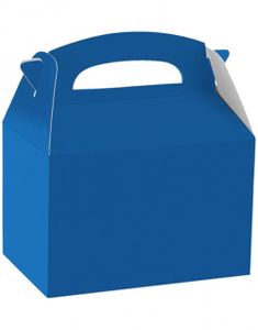 1 stk. Party Æske 18x15x10 cm - Kongeblå