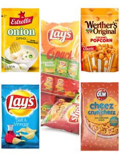 Weekendhygge - Snackspakke med fem af vores favoritter - Pakketilbud