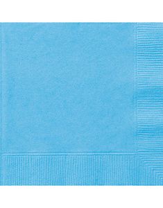 50 stk Lyseblå Servietter 33x33 cm