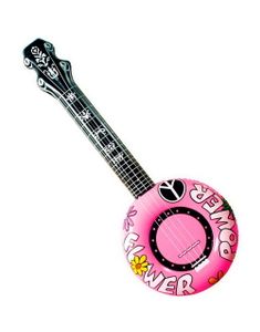 Flower Power - Rosa Oppustelig Banjo