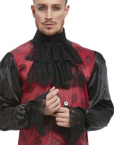 Sett med Kravatt og Mansjett - Svart