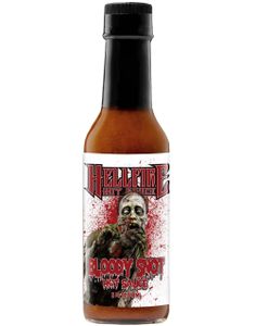 Hellfire Bloody Snot - Super Stærk Chilisauce med Carolina Reaper og Løg 148 ml (USA Import)