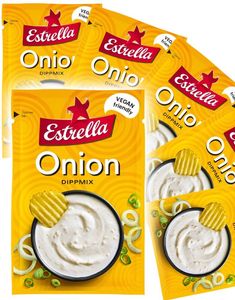 18 stk Estrella Onion Dipmix 22 g - Med Løgsmag - Hel Æske