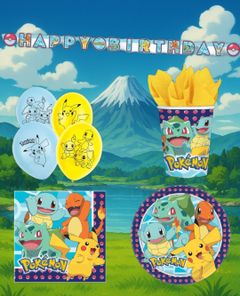 Pokémon Festpakke 8 Personer