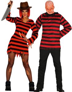 Parkostume - Freddy Krueger inspireret