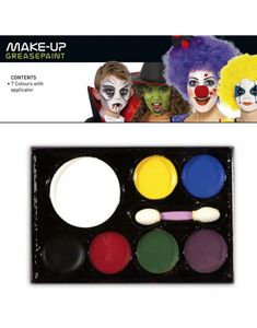 Sminkepalet m/7 Farver Sminkesæt