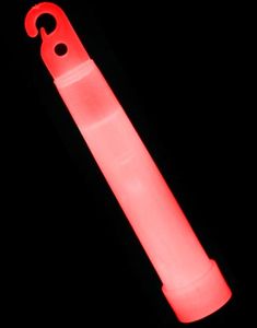 Rød Glow Stick med Snor