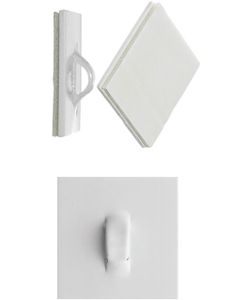 100 stk. Ballonophænger til at Fæste på Væg, Tag og Vindue