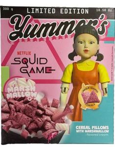 Yummers Squid Game Frokostblanding med Marshmallowsfyll 300 g