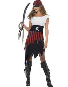 Elegant Piratkostume til Dame