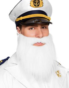 Hvidt Kaptajn / Nisseskæg