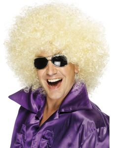 Kæmpestor Blond Afroparyk