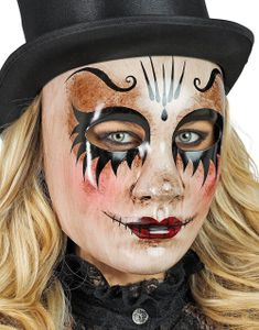 Commedia dell'Arte - Skummel Kvinne Maske