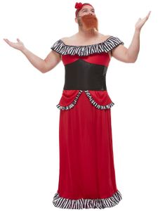The Greatest Showman Inspireret Den Skæggede Dame Kostume til Mand