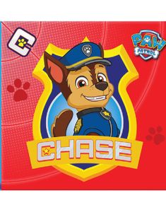 16 stk 2-lags Servietter 33x33 cm - Paw Patrol