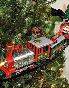 Elektrisk Togæt Til Juletræ