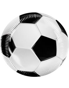 10 stk Paptallerkener 23 cm - Fodboldparty