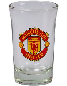 2 stk Licenseret Manchester United Shotglas