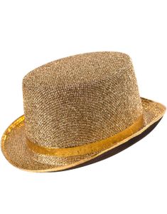 Glitrende Høj Hat i God Kvalitet - Guld