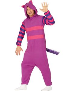 Cheshire Inspireret Kigurumi Unisex Kostume