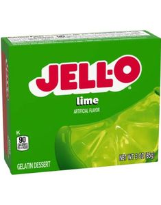 Jell-O Lime Gelatin Dessert - 85 g (USA Import)
