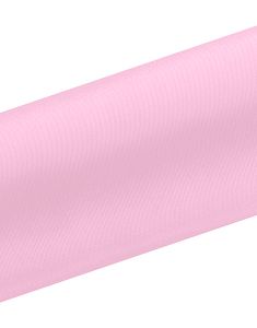 Lyserød Bordløber i Satin 16 cm x 9 meter