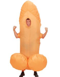 Big Willy Dickhead - Oppusteligt Penis Kostume