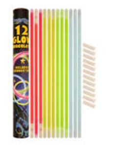 12 stk Glow Sticks Armbånd