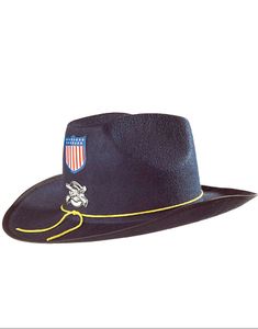 Union Officer Hat - Blå