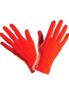 Heldækkende Handsker - Rød