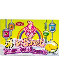 Dr Sweet Bana Peeled Gummies 80 g