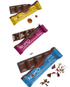Taste Them All – Nomo vegansk chokolade – Tre smagsvarianter - Pakketilbud