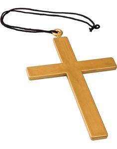 Guldfarvet Kostumekors med Snor