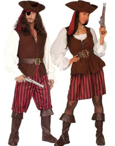 Parkostume - Havets Skumle Pirater