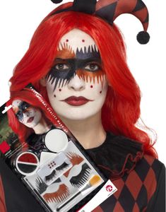 Harlequin Sminkesæt med Flash Tattoo