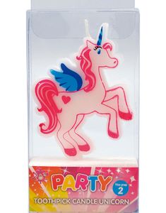 Enhjørninge Kagelys 9 cm