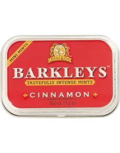 Barkleys Sugarfree Intense Mints Cinnamon - Sukkerfrie Sukkertøy med Kanelsmak