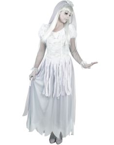 Gothic Ghost Brud Kostume