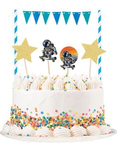 Kakedekorasjonssett - Astronaut Party