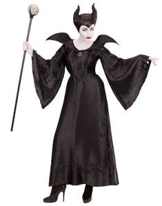 Sort Maleficent Inspireret Kostume