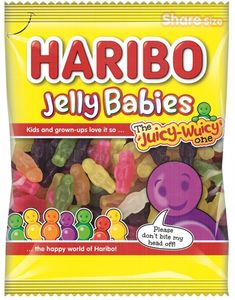 Haribo Jelly Babies 140 gram