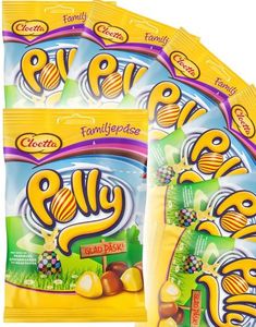 15 stk Polly Påskeposer med 3 Forskellige Smage - Hel Kasse 4,5 kg
